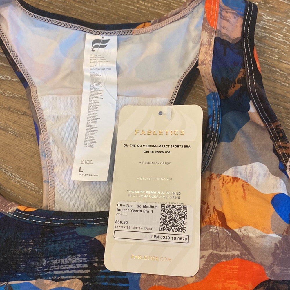 FABLETICS SPORTS BRA - Picture 2 of 10